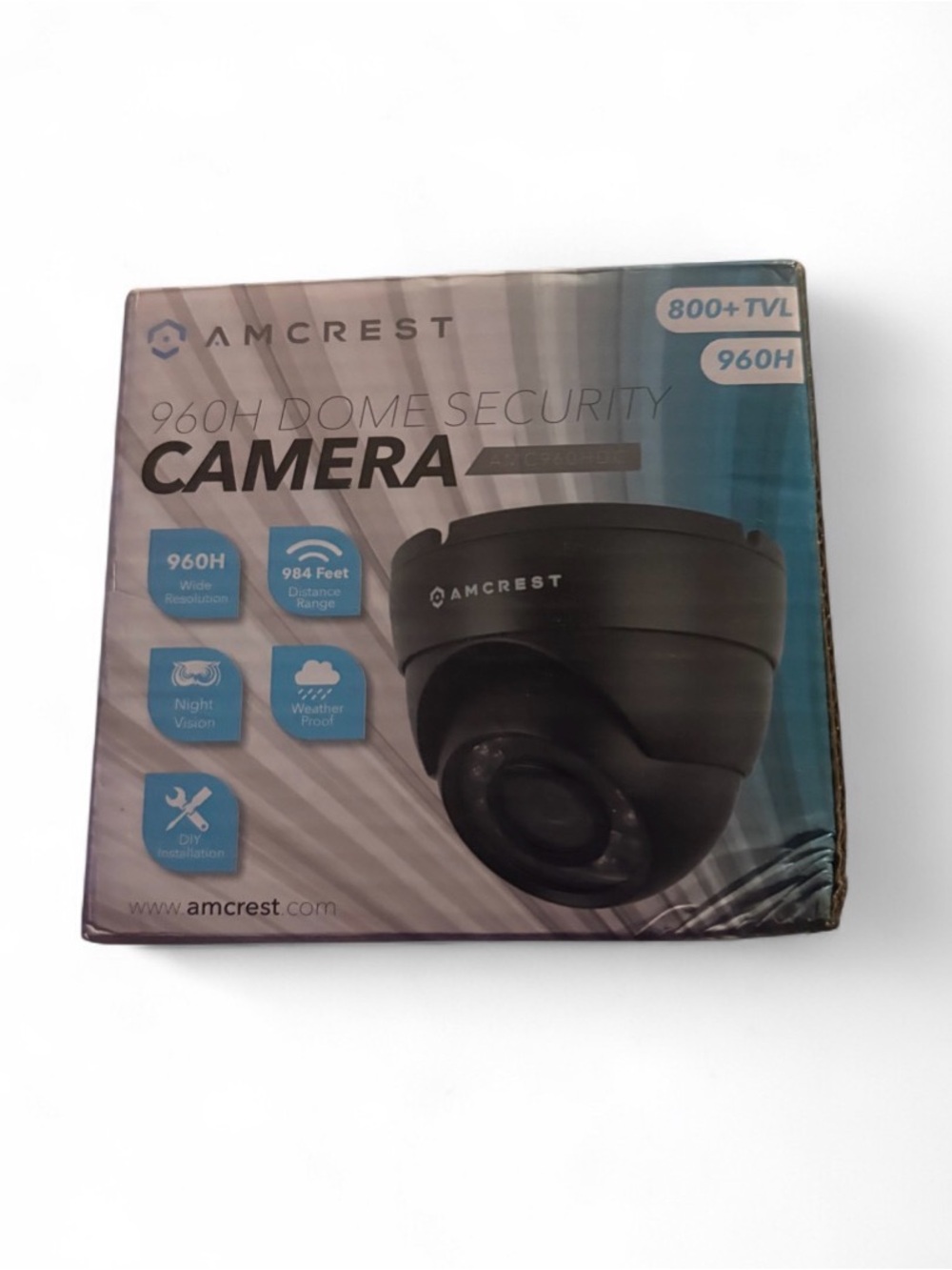Amcrest Dome Security Camera - Black